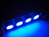 LED tipo festoon Plafón, Maletero, guantera, placa de matrícula azul 42 mm - C10W