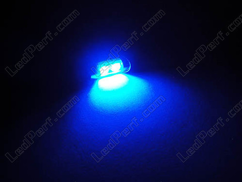 LED tipo festoon Plafón, Maletero, guantera, placa de matrícula azul 31mm - C3W