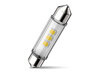 Bombilla LED festoon C10W 43mm Philips Ultinon Pro6000 Blanca cálida 4000K - 11866WU60X1 - 12V