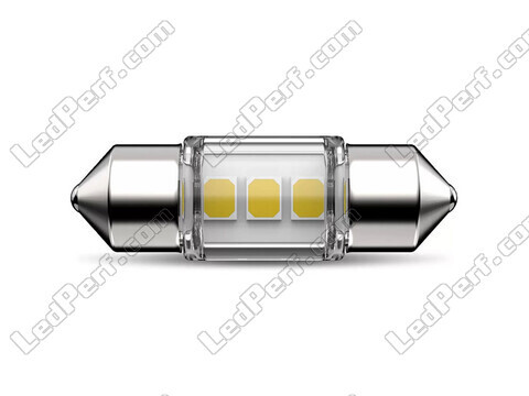 Bombilla LED festoon C3W 30mm Philips Ultinon Pro6000 Blanca cálida 4000K - 11860WU60X1 - 12V