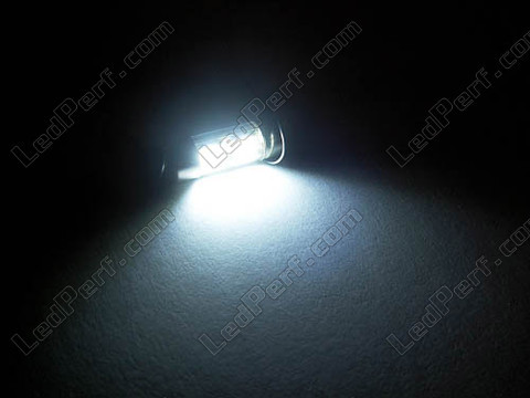 LED tipo festoon Plafón, Maletero, guantera, placa de matrícula blanco 31mm - C3W