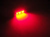 LED tipo festoon Plafón, Maletero, guantera, placa de matrícula rojo 37mm - C5W