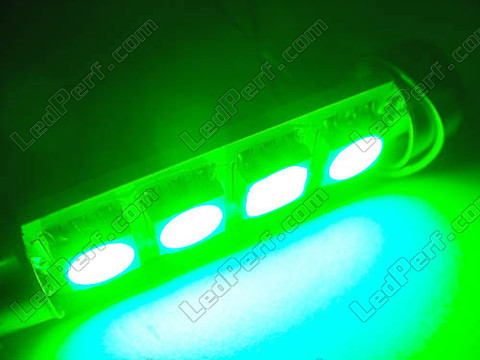 LED tipo festoon Plafón, Maletero, guantera, placa de matrícula verde 42 mm - C10W