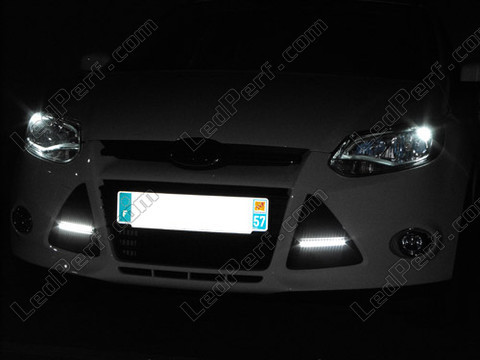 LED luces de circulación diurna - DRL - luces de circulación diurna - waterproof - Ford Focus MK3