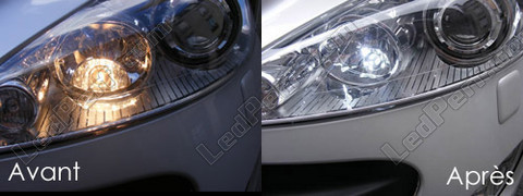 LED luces de posición - luces de circulación diurna Peugeot 308 Rcz