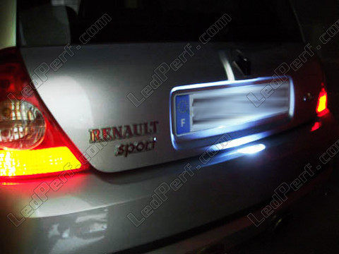 LED placa de matrícula Renault Clio 2