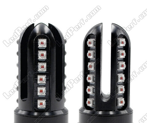 Pack de bombillas LED para luces traseras / luces de freno de Aprilia Shiver 750 (2007 - 2009)