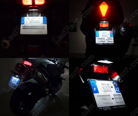 LED placa de matrícula BMW Motorrad K 1200 R Sport Tuning