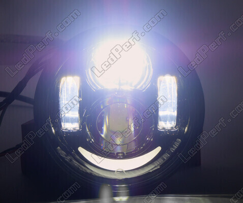 Faros LED para Harley-Davidson Fat Bob 1584 - Ópticas de moto redondas homologadas