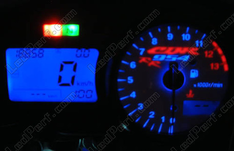 LED Kit iluminación Panel de instrumentos azul Honda CBR 954 RR