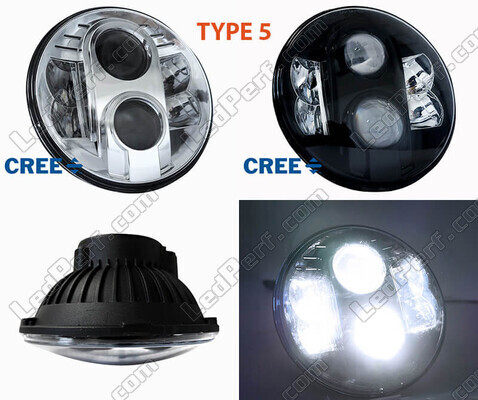 Faro de LED moto tipo 5 Indian Motorcycle Chieftain classic / springfield / deluxe / elite / limited  1811 (2014 - 2019)