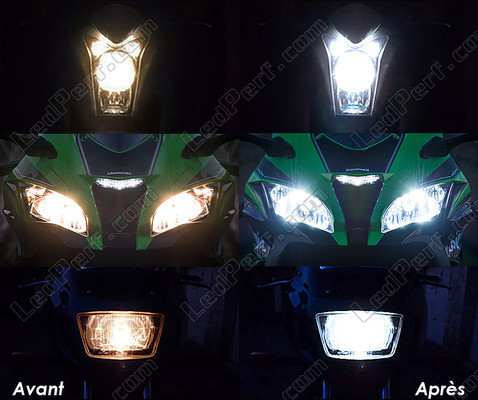 LED luces de cruce y de carretera led Kawasaki Estrella 250