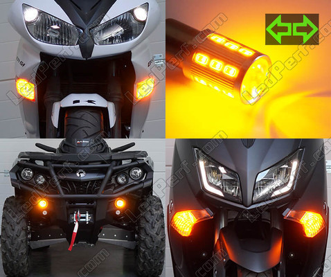 LED Intermitentes delanteros Kawasaki GTR 1400 Tuning