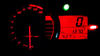 LED Panel de instrumentos Rojo kawasaki z750 z1000 2007-2010