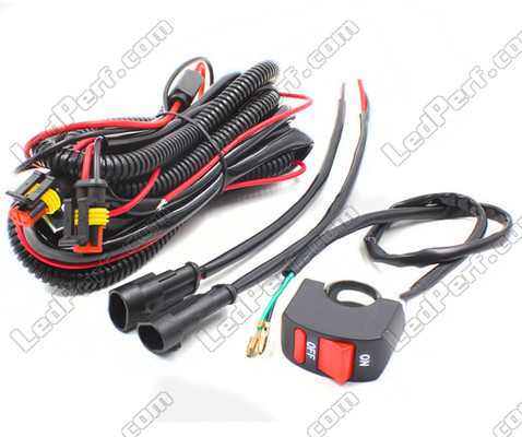 Cable de alimentación para Faros adicionales de LED Moto-Guzzi V9 Roamer 850