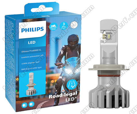 Empaque de bombillas LED Philips para Piaggio Beverly 300 - Ultinon PRO6000 homologadas