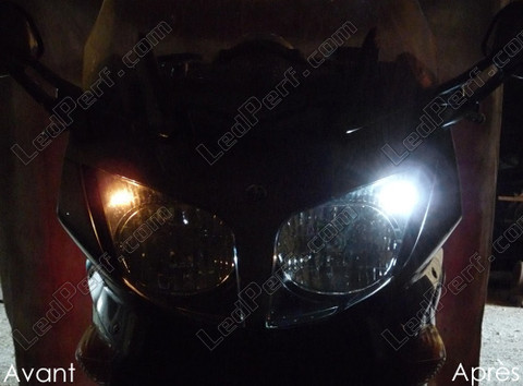 LED luces de posición blanco xenón Yamaha FJR 1300 Tuning
