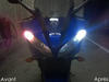 LED luces de posición blanco xenón Yamaha Fazer FZ6