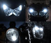 LED luces de posición blanco xenón Yamaha Majesty S 125 Tuning