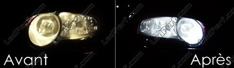 LED luces de posición blanco xenón Alfa Romeo 147 fase 1