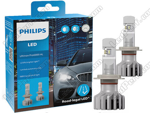 Empaque de bombillas LED Philips para Alfa Romeo Giulietta - Ultinon PRO6000 homologadas