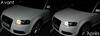 LED luces de posición matrícula Audi A3 8P