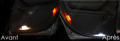 LED umbral de puerta Audi A4 B6