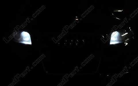 LED luces de posición blanco xenón Audi A4 B7
