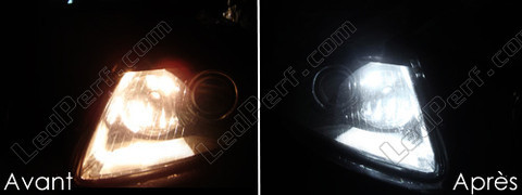 LED luces de posición blanco xenón Audi A6 C6