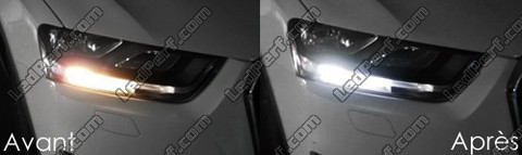 LED luces de circulación diurna Diurnas Audi Q3