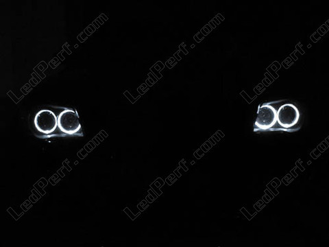 LEDs blancas xenón para angel eyes BMW Serie 1 fase 1 6000K