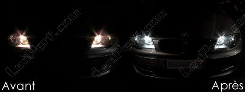 LED luces de posición blanco xenón BMW Serie 1 (E81 E82 E87 E88)