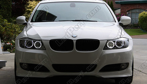 LED angel eyes BMW Serie 3 (E90 E91) Fase 2 LCI con xenón