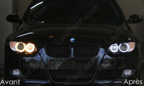 Leds blancas xenón para angel eyes H8 BMW Serie 3 (E92 E93) 6000K
