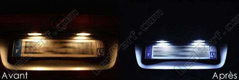LED placa de matrícula BMW X5 (E53)