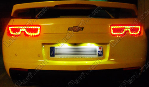 LED placa de matrícula Chevrolet Camaro