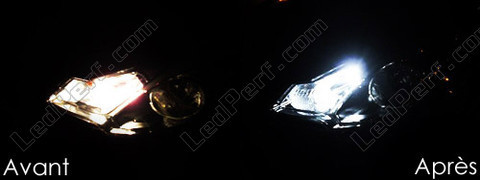 LED luces de posición blanco xenón Citroen C3 II