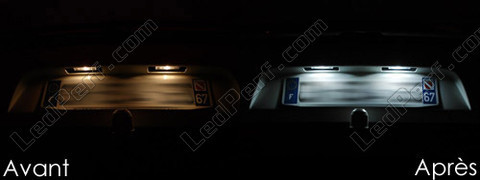 LED placa de matrícula Citroen C4 Aircross