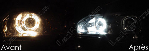 LED luces de posición blanco xenón Citroen C5 II