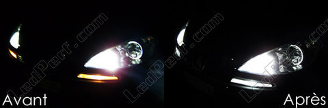 LED luces de posición blanco xenón Citroen C8