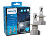 Empaque de bombillas LED Philips para Dacia Dokker - Ultinon PRO6000 homologadas