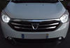 LED luces de posición blanco xenón Dacia Dokker