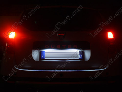 LED placa de matrícula Dacia Duster