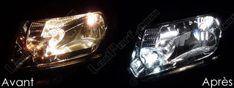 LED Luces de cruce Dacia Logan 2