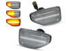 Intermitentes laterales secuenciales de LED para Dacia Sandero 2 - Versión clara