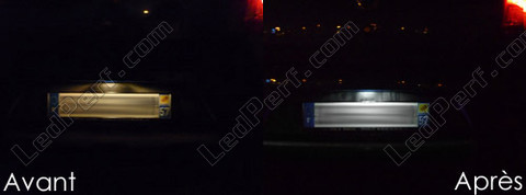 LED placa de matrícula Dacia Sandero 2