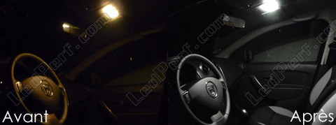 LED Plafón delantero Dacia Sandero 2