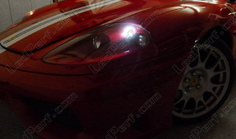 LED luces de posición blanco xenón Ferrari F360 MS