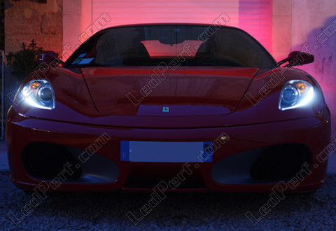 LED luces de posición blanco xenón Ferrari F430