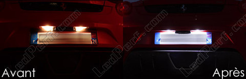 LED placa de matrícula Ferrari F430